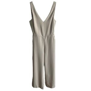 Shinestar | Beige Jumpsuit | Sleeveless Flared Leg | Women’s Size Small | NWT